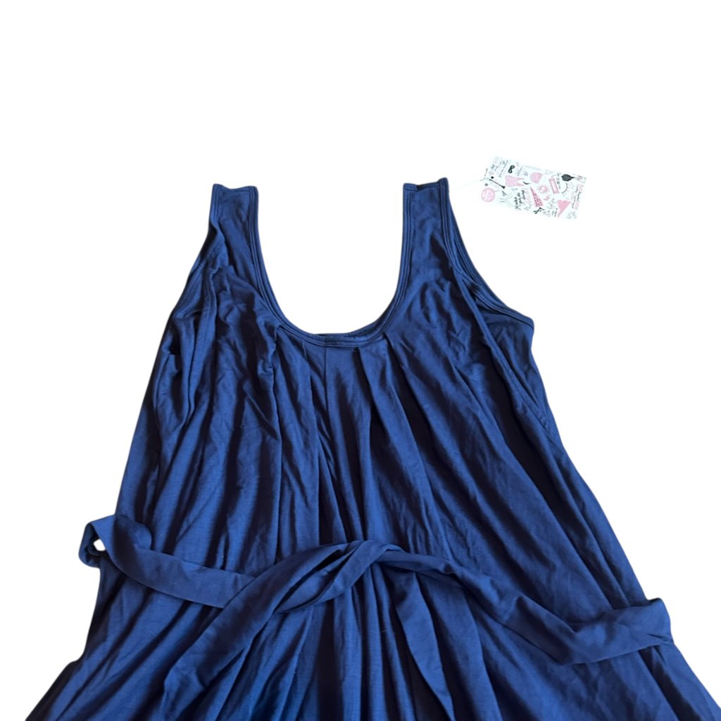 Latched Mama The Momper Nursing Romper Navy Jersey Knit Sleeveless Small — image 3 of 8